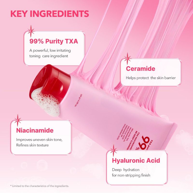 Pink Bubble Gum All-in-One Cleanser