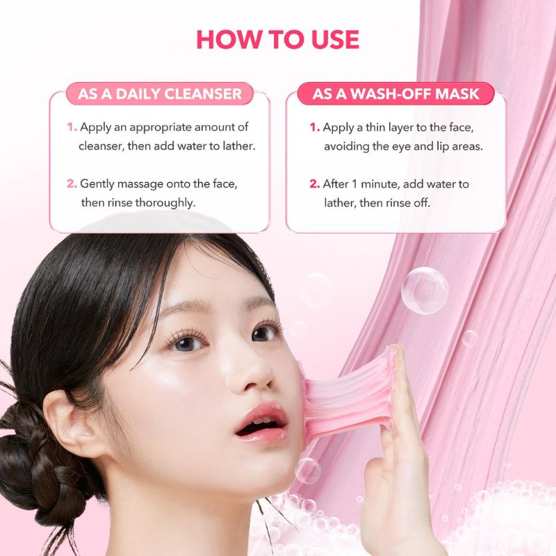 Pink Bubble Gum All-in-One Cleanser